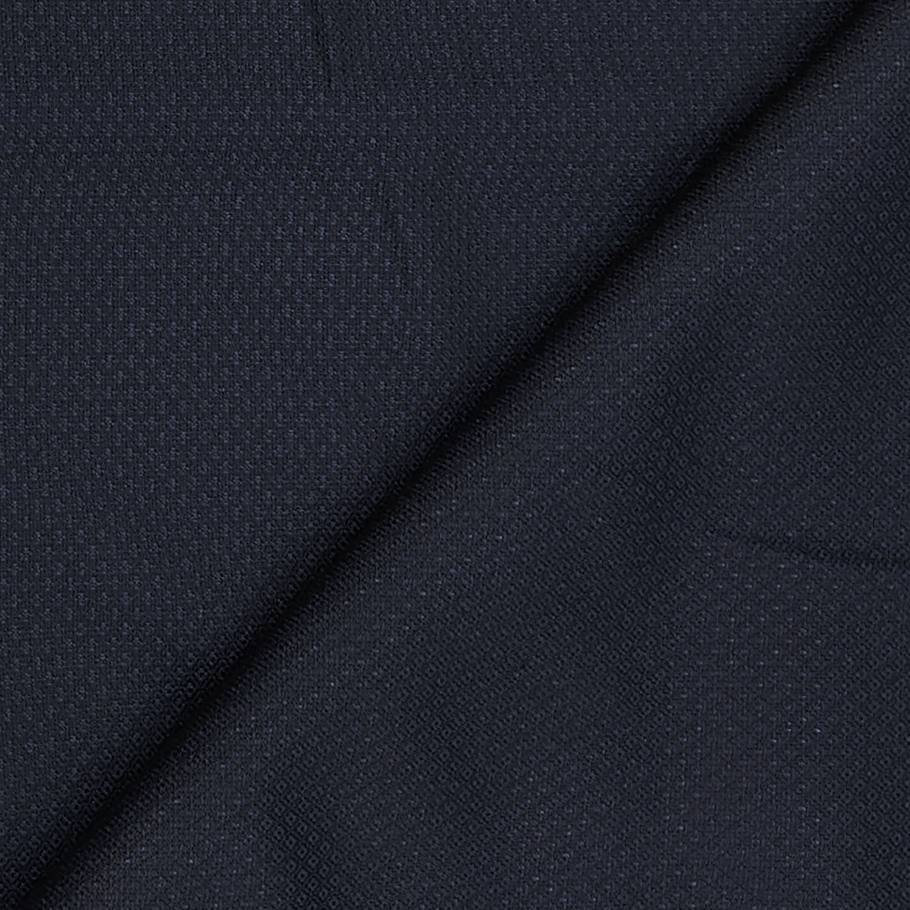 Blazer Fabric Raymond Poly Viscose Dotted Colour Midnight Blue